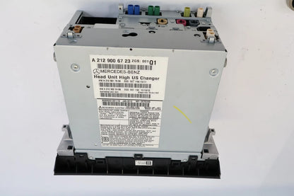 14 15 MERCEDES-BENZ E350 RADIO NAVIGATION HEAD UNIT CD PLAYER A2129006723 OEM