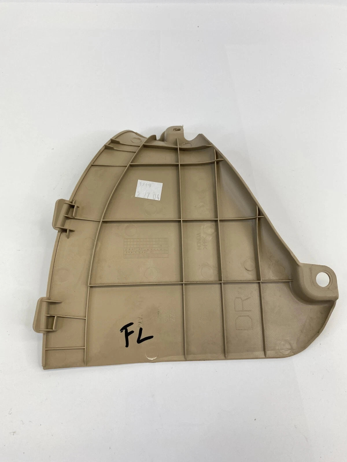 03-07 HONDA ACCORD SEDAN FRONT LEFT LOWER DASH COVER TRIM PANEL 77285-SDA-AZZ0