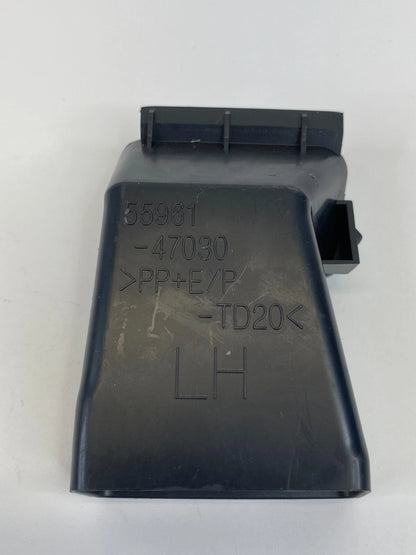 10 11 TOYOTA PRIUS BASE RIGHT SIDE DASH AC AIR VENT DEFROSTER GRILLE COVER OEM
