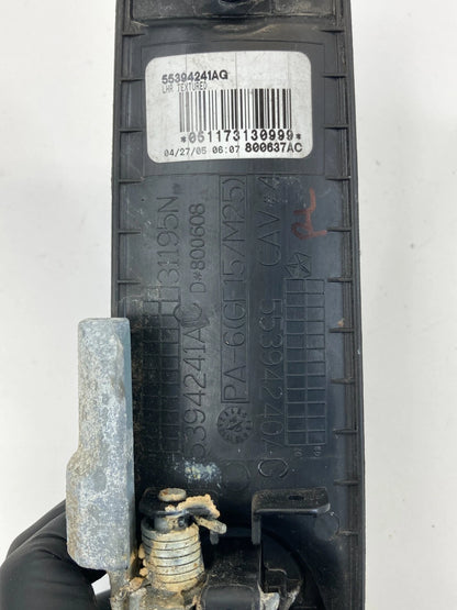 05-07 JEEP GRAND CHEROKEE LAREDO REAR LEFT SIDE EXTERIOR DOOR HANDLE 55394241AQ