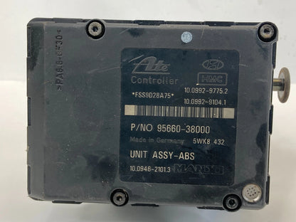 1999-2001 HYUNDAI ELANTRA 2.0L AT ABS ANTI-LOCK BRAKE PUMP MODULE 9566038000 OEM