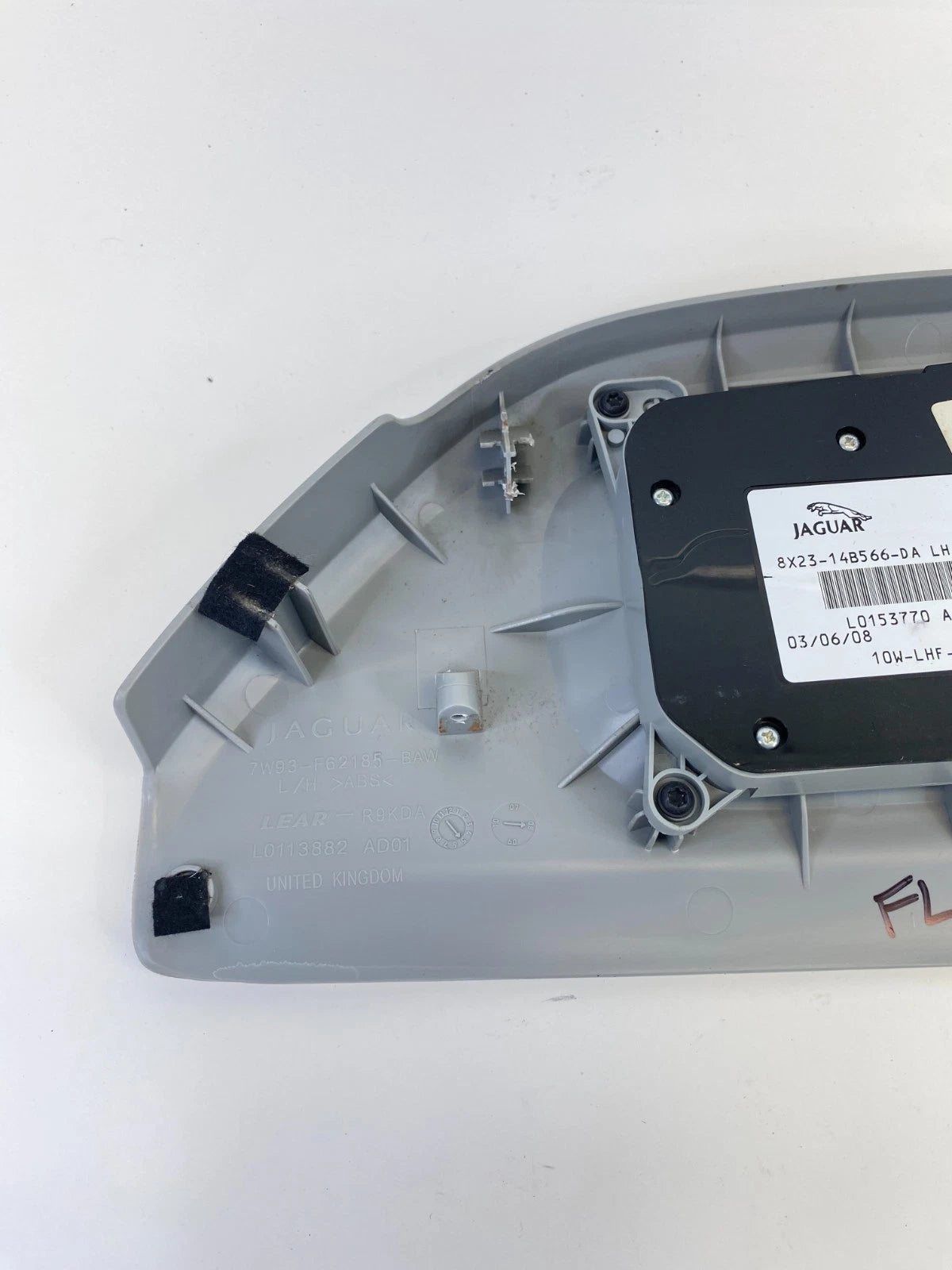 2009-2011 Jaguar XF Front Left Seat Control Switch W/ Trim 8X23-14B566-DA OEM