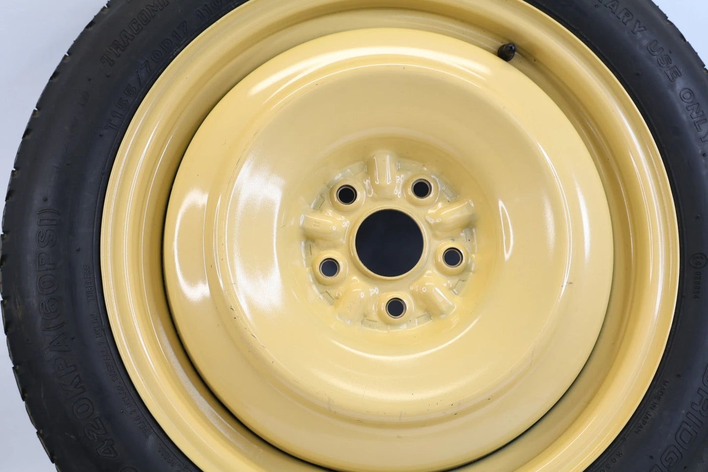 2007-2009 LEXUS GS350 EMERGENCY SPARE TIRE WHEEL DONUT COMPACT T155/70D17 110M