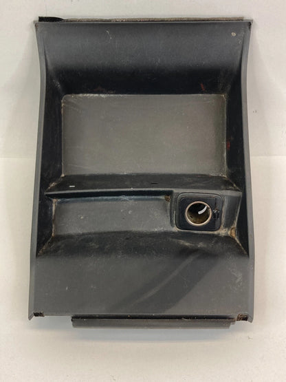 2013-2016 FORD FUSION CENTER CONSOLE STORAGE BIN TRAY TRIM COVER W/POWER OUTLET