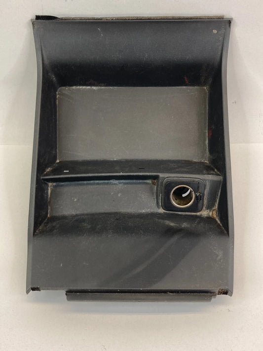 2013-2016 FORD FUSION CENTER CONSOLE STORAGE BIN TRAY TRIM COVER W/POWER OUTLET