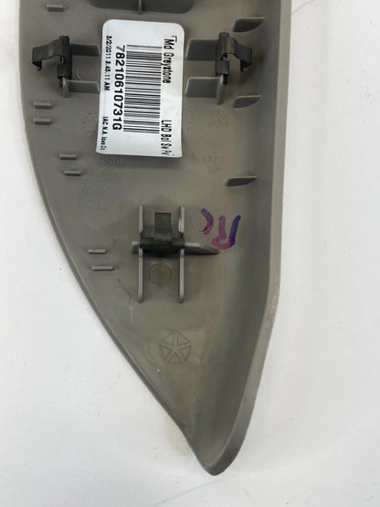 2011 2012 DODGE CALIBER REAR LEFT WINDOW SWITCH COVER BEZEL TRIM 78210610731G