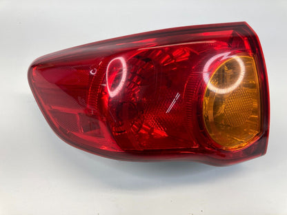 2009 2010 Toyota Corolla Rear Left Tail Light Outer Taillight Lamp Assembly OEM