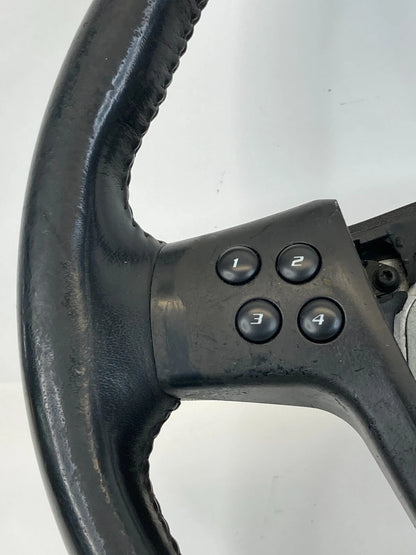 2004-2007 CADILLAC CTS STEERING WHEEL W/ SWITCHES LEATHER WOOD TRIM 21994384