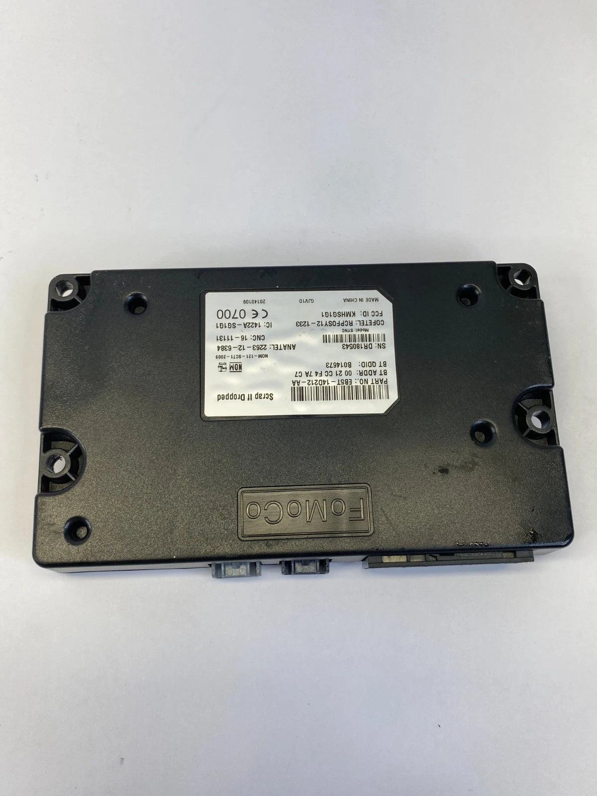 2012-2014 FORD FOCUS SYNC BLUETOOTH COMMUNICATION CONTROL MODULE EB5T-14D212-AA