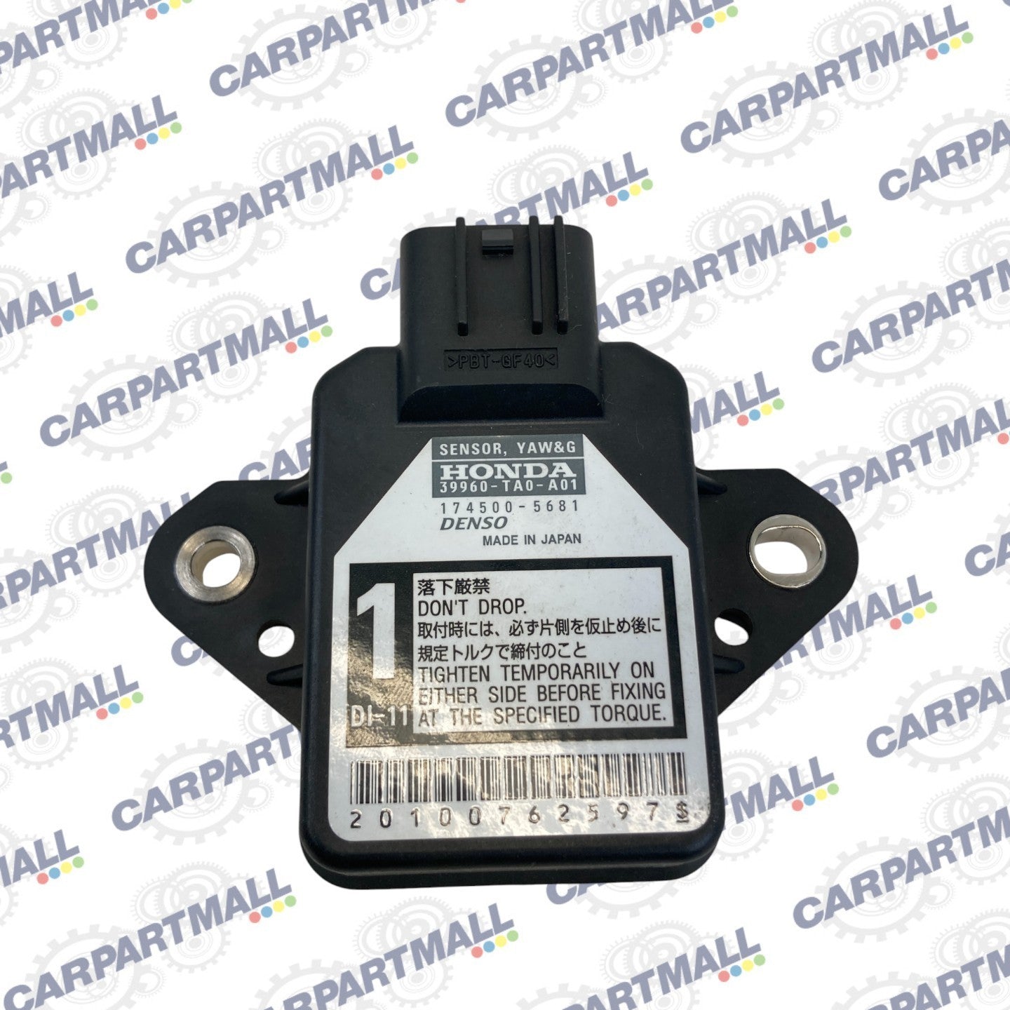 2008-2012 Honda Accord Yaw & G Rate Sensor Control Module 39960-TA0-A01 OEM