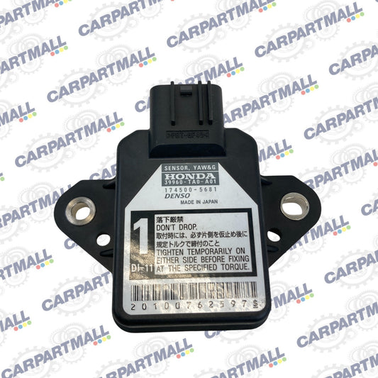 2008-2012 Honda Accord Yaw & G Rate Sensor Control Module 39960-TA0-A01 OEM