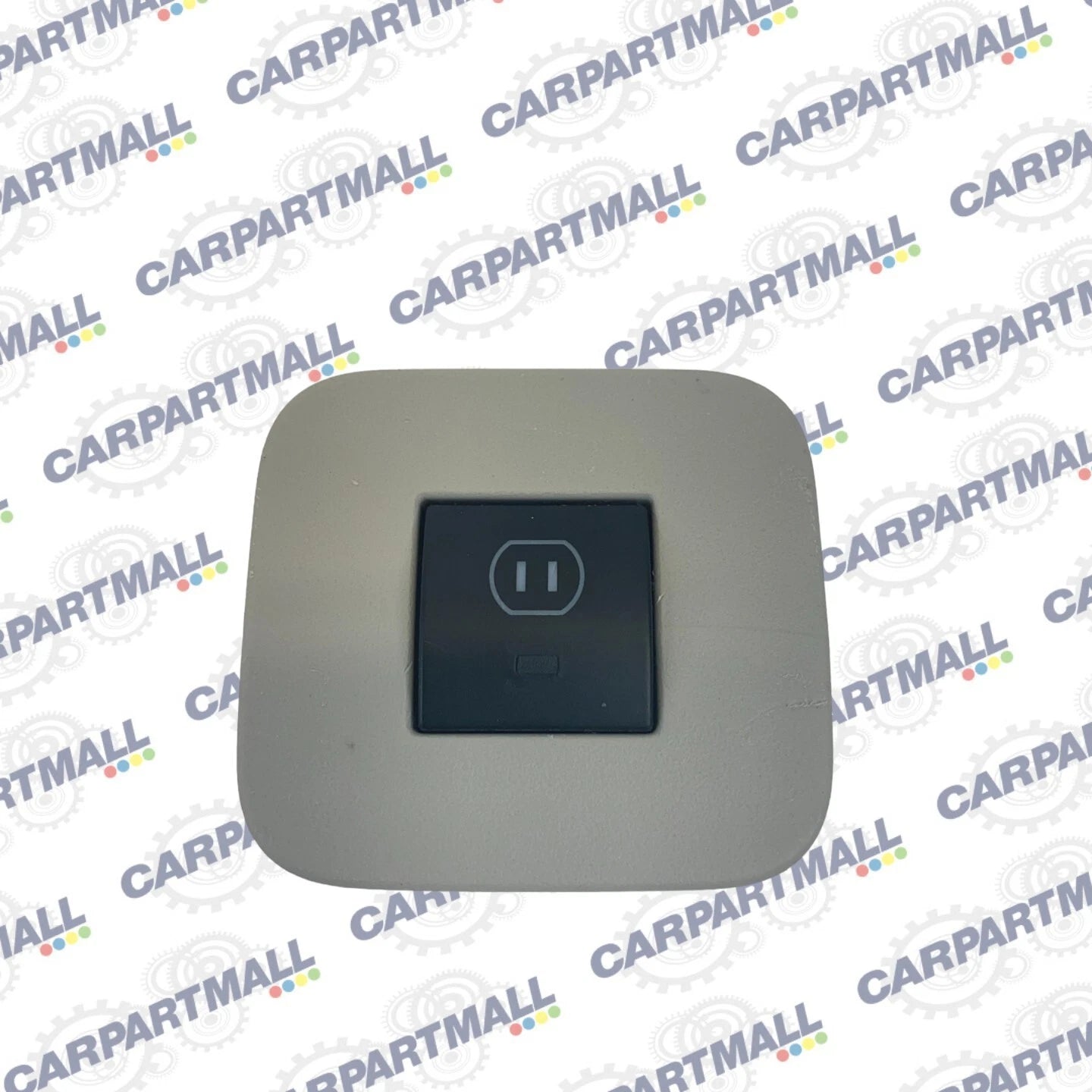 2009-2014 VOLKSWAGEN ROUTAN POWER INVERTER SWITCH BUTTON W/ BEZEL TRIM 68024775A