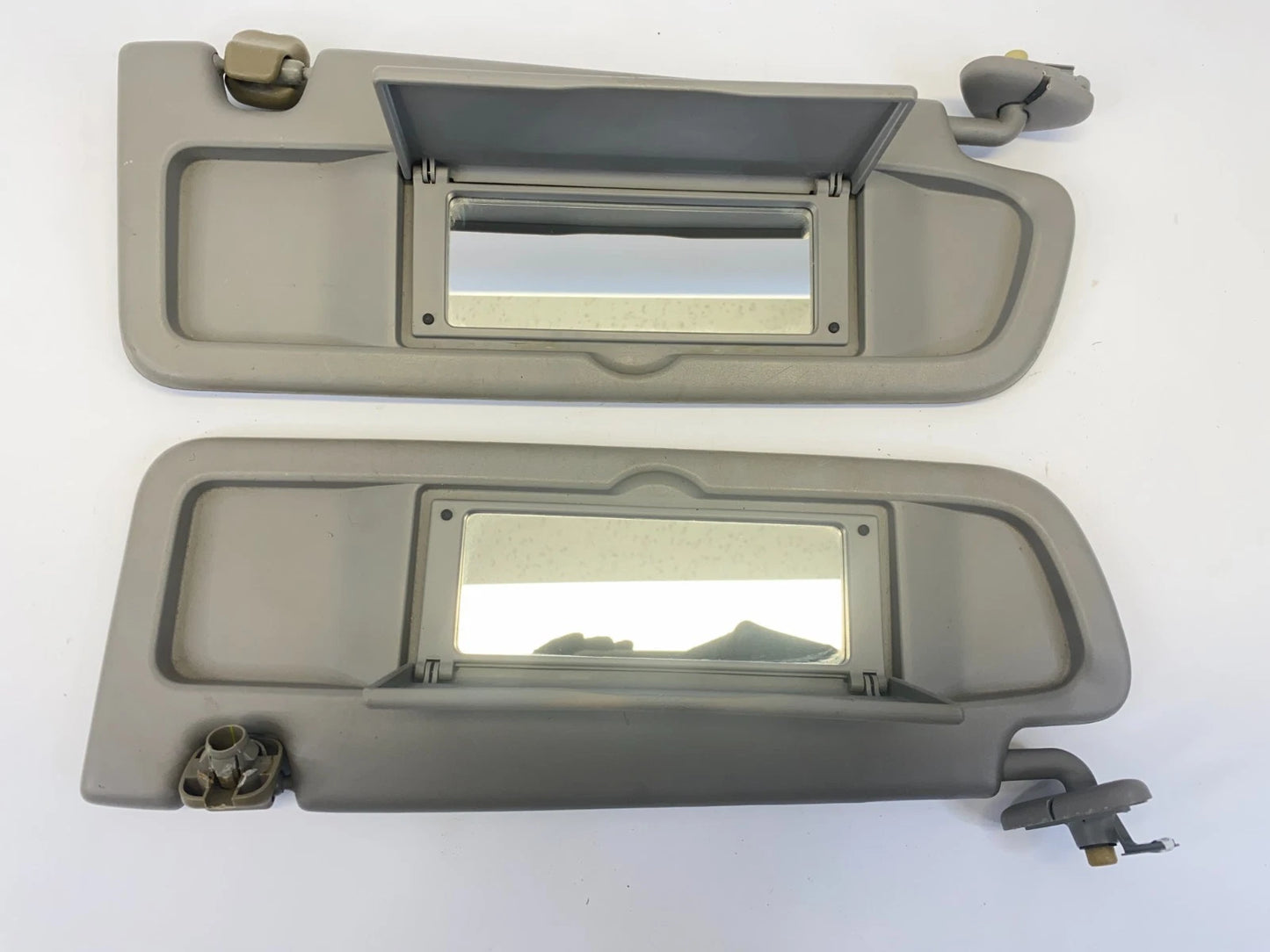 2006-2011 HONDA CIVIC COUPE SUN VISOR SET LEFT RIGHT SUNVISOR WITH MIRROR OEM