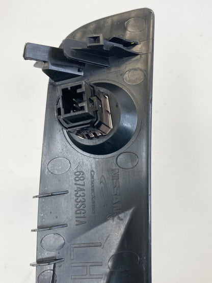 13-19 Nissan Sentra Dash Upper Left Windshield Defroster Nozzle Grille Trim OEM