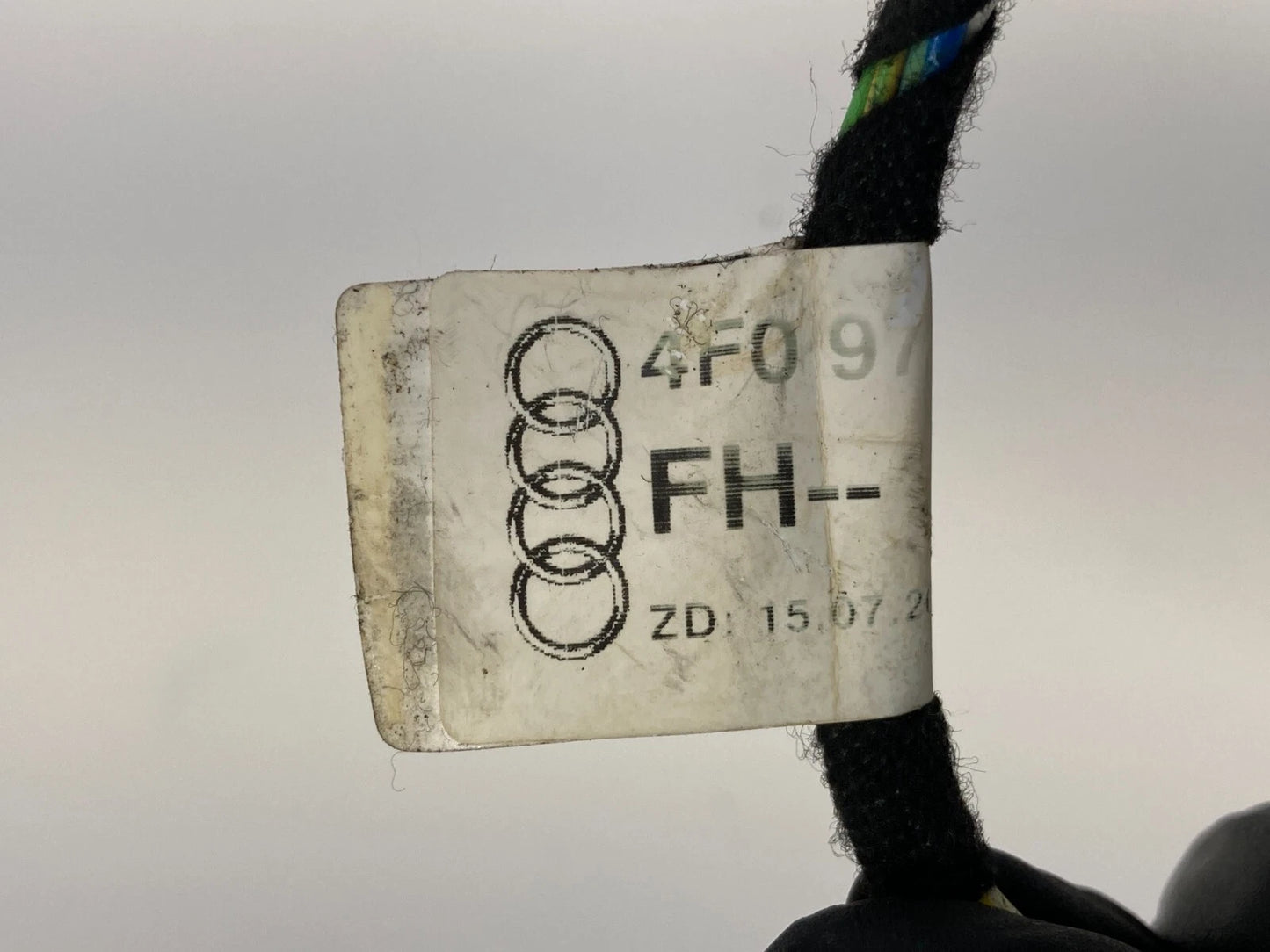 05-11 AUDI A6 QUATTRO FRONT LEFT POWER WINDOW MOTOR WIRE HARNESS 4F0-97-687 OEM