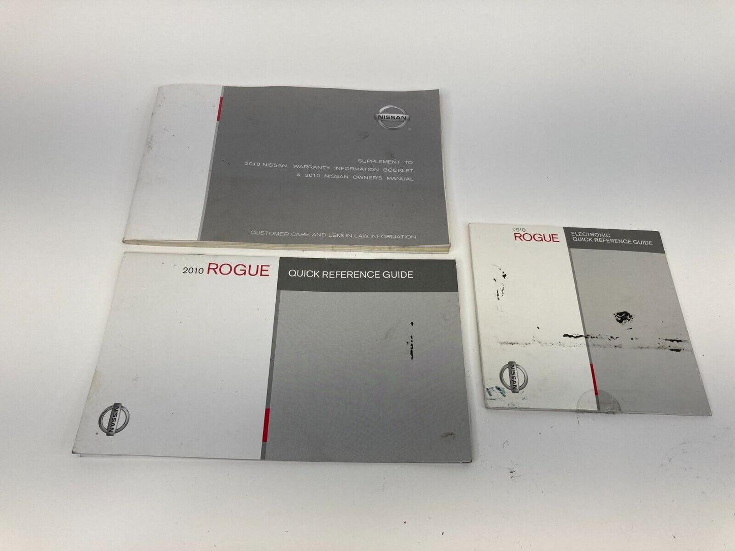 2010 10 Nissan Rogue Owners Manual Information Warranty Guide Book Set OEM