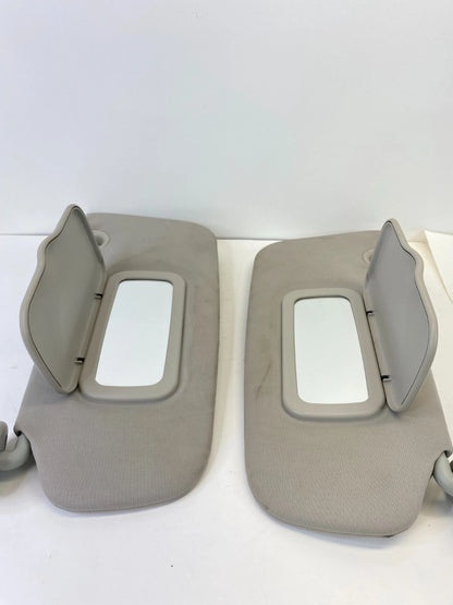 2010-2012 DODGE CALIBER SUNVISOR SET SUN VISOR PAIR LEFT RIGHT GREY OEM
