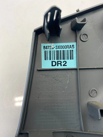 2011-2013 HYUNDAI ELANTRA CENTER LEFT DRIVER DASH TRIM MOLDING PANEL 84736-3X000