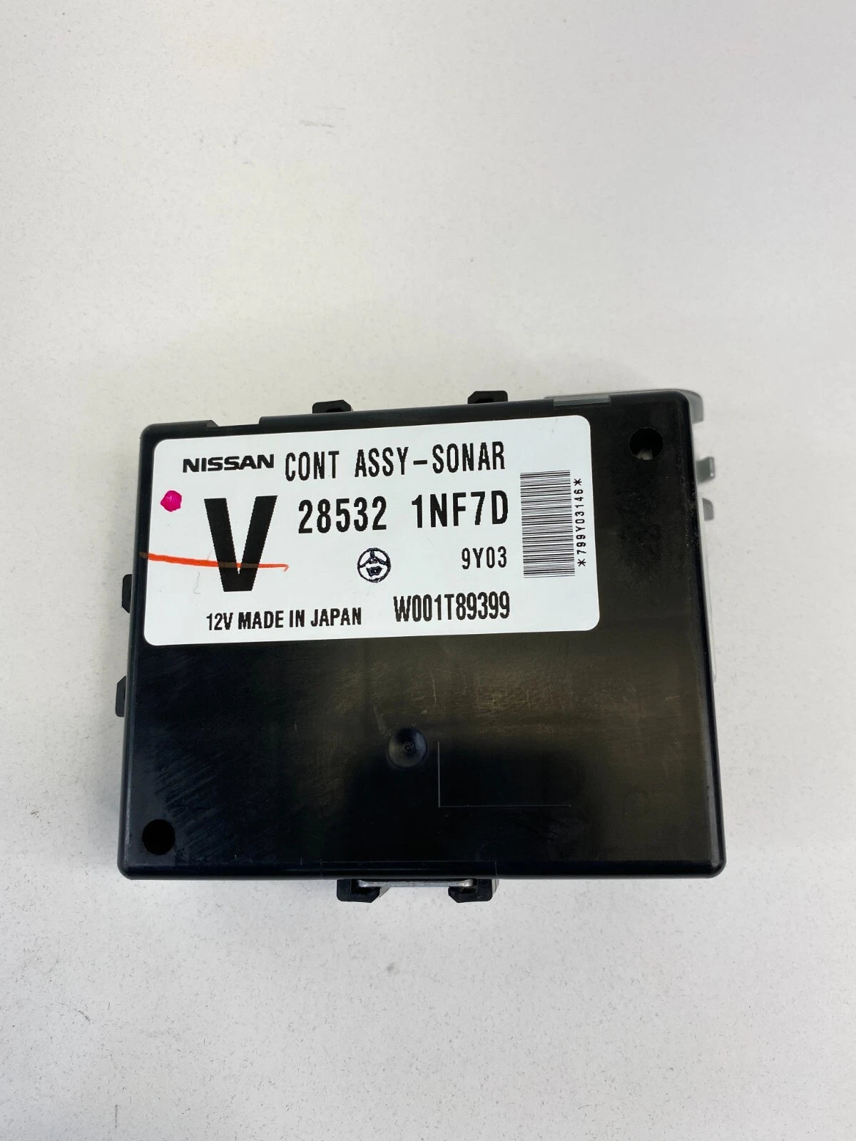 2010-2013 INFINITI G37 11 12 G25 PARKING SONAR CONTROL MODULE 28532-1NF7D OEM