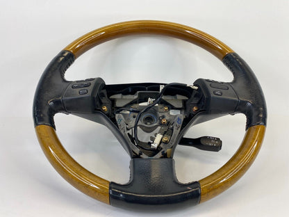 2004-2006 Lexus RX330 Steering Wheel Leather & Woodgrain w/ Cruise Control OEM