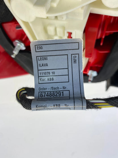 2007 2008 BMW 328I REAR LEFT OUTER TAILLIGHT TAIL LAMP UNIT ASSEMBLY 7161955 OEM