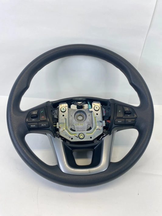2012-2017 KIA RIO 1.6L STEERING WHEEL WITH AUDIO & CRUISE CONTROL BUTTONS OEM