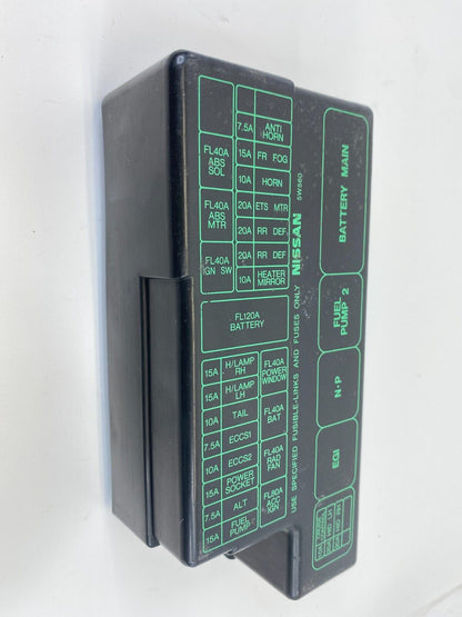 2002 Nissan Pathfinder 3.5L V6 Upper Fuse Box Relay Box Cover Trim Panel OEM