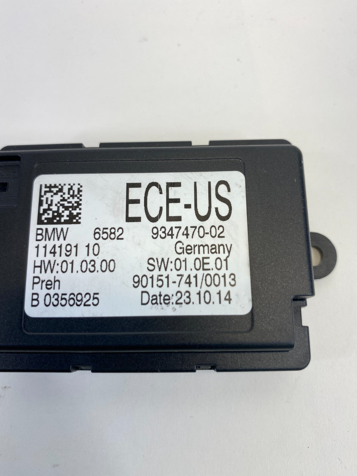 14-17 BMW X3 Navigation iDrive Controller GPS Antenna Control Module 9347470 OEM