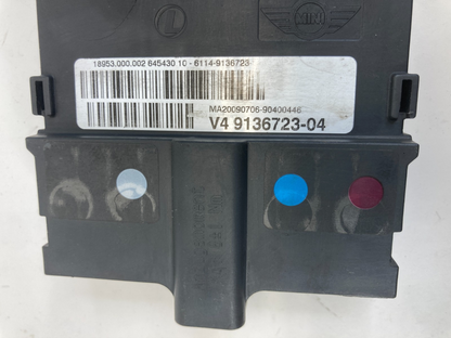09 Mini Cooper 1.6L Battery Terminal Power Distribution Control Module 913672304