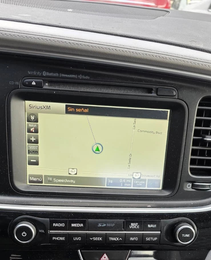 14 15 OPTIMA RADIO RECEIVER AM FM CD DISPLAY NAVIGATION TOUCH SCREEN 965604C101