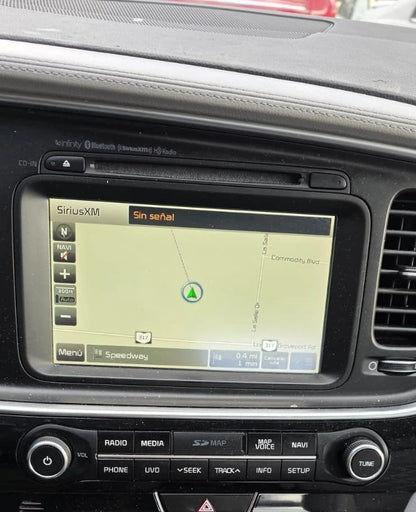14 15 OPTIMA RADIO RECEIVER AM FM CD DISPLAY NAVIGATION TOUCH SCREEN 965604C101