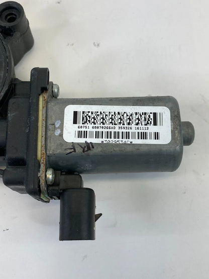 2012-2019 FIAT 500 FRONT RIGHT PASSENGER SIDE DOOR POWER WINDOW MOTOR 68070266AD