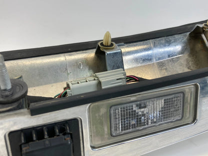 2010-2015 GMC TERRAIN TRUNK LID GARNISH LICENSE PLATE MOLDING W/ CAMERA 23333992