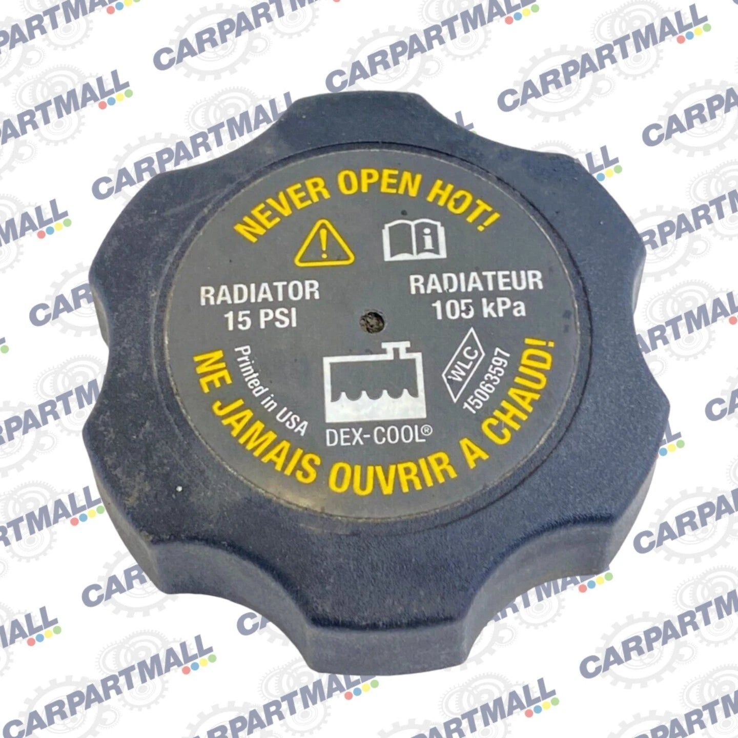 2004-2006 CHEVROLET CHEVY IMPALA ENGINE RADIATOR COOLANT RESERVOIR CAP COVER OEM