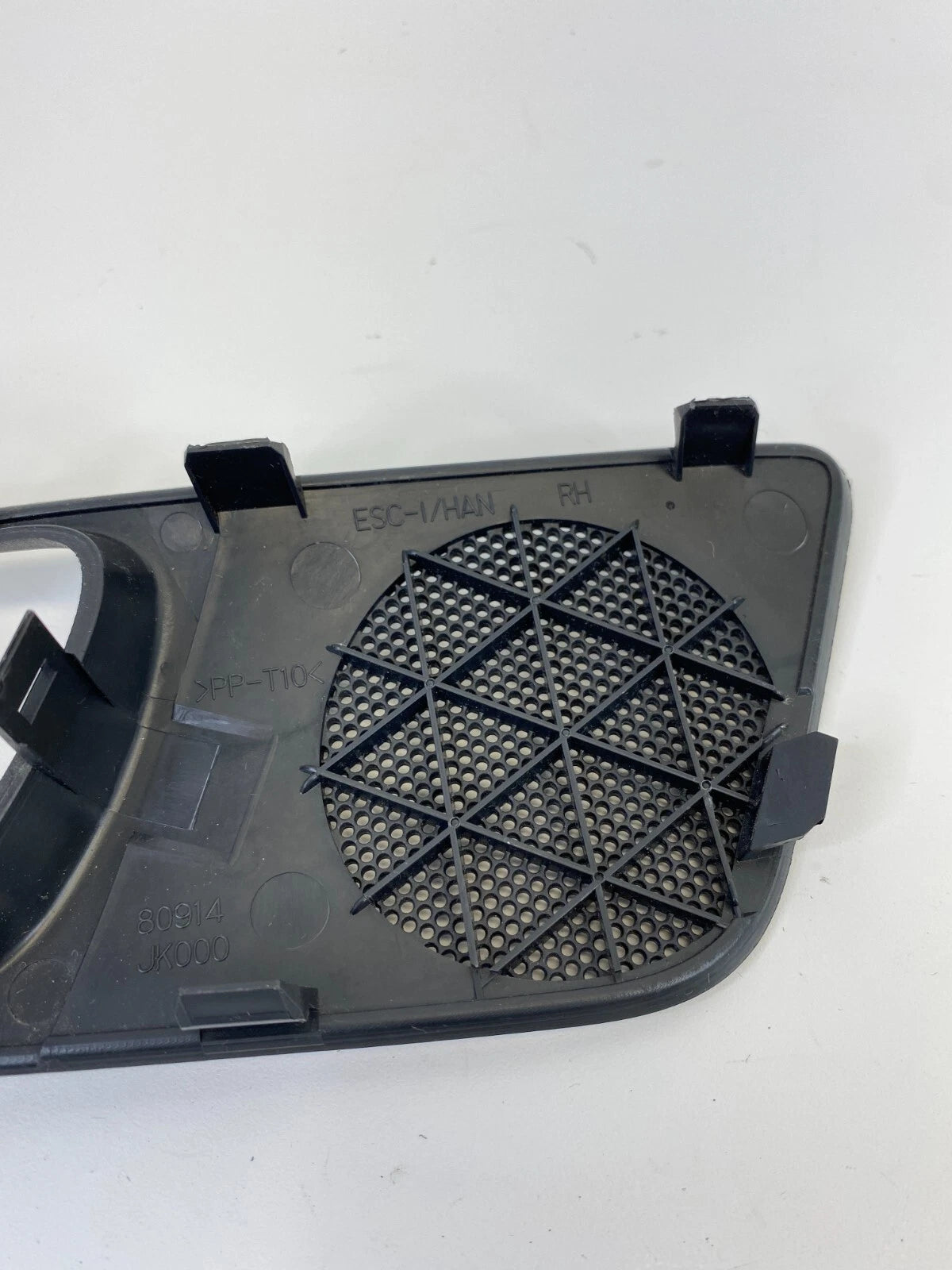 07 08 INFINITI G35 FRONT RIGHT SIDE INNER DOOR HANDLE COVER BEZEL 80914-JK000