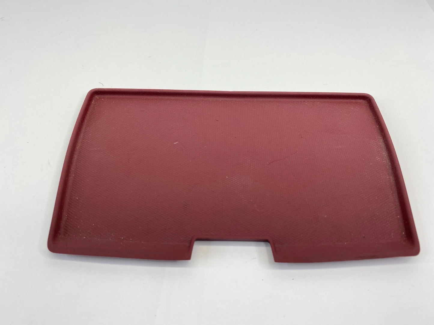 10-17 CHEVY EQUINOX CENTER CONSOLE STORAGE FLOOR LINER RUBBER RED MAT 25876557