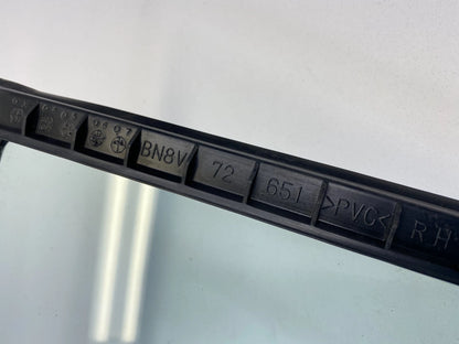 2004-2009 MAZDA MAZDA3 REAR RIGHT PASSENGER QUARTER VENT GLASS BN8V-72-651 OEM