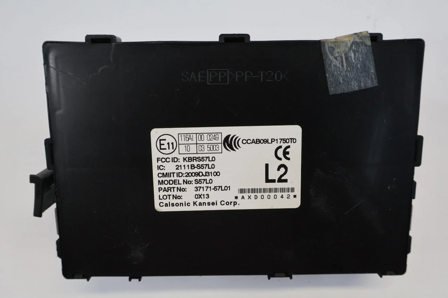 2010-2013 SUZUKI KIZASHI DOOR LOCKING LOCK CONTROL MODULE 37171-57L01 OEM