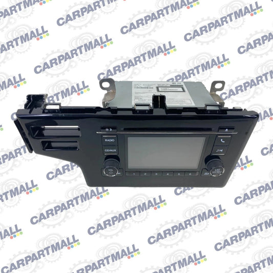 2015-2017 HONDA FIT RADIO CD PLAYER RECEIVER SCREEN DISPLAY 39100-T5R-A712 OEM