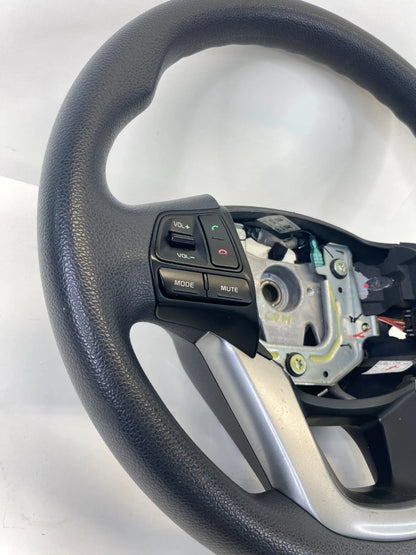 2012-2017 KIA RIO 1.6L STEERING WHEEL WITH AUDIO & CRUISE CONTROL BUTTONS OEM