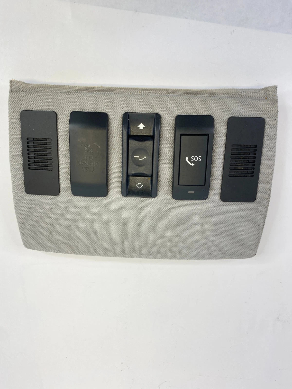 2008 BMW 535XI OVERHEAD HEADLINER TRIM PANEL W/SUNROOF & SOS SWITCH OEM