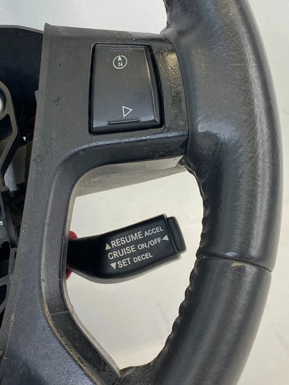 2009-2010 DODGE JOURNEY STEERING WHEEL W/ CRUISE LEATHER CONTROL P1BH491DVAF OEM