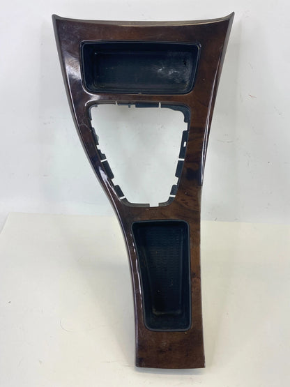 2007-2012 BMW 328I A/ T FRONT CENTER CONSOLE SHIFT SHIFTER MOLDING BEZEL TRIM