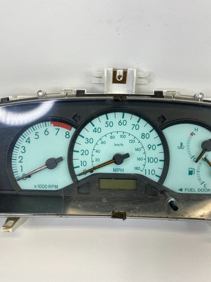 03 04 Toyota Corolla Instrument Cluster Speedometer Gauges 299K Miles 8380002690