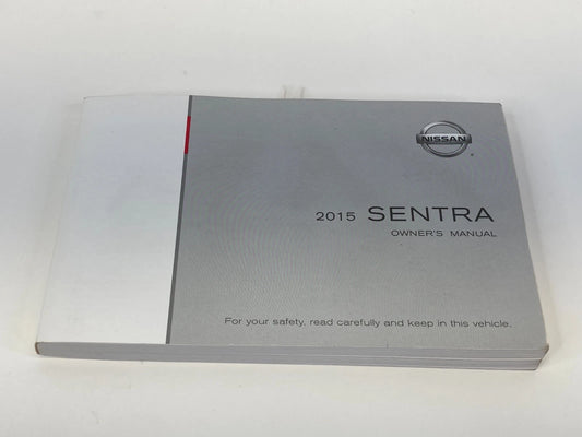 2015 15 NISSAN SENTRA SEDAN OWNERS MANUAL SET BOOK WARRANTY GUIDE W CASE OEM