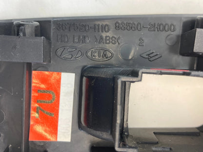 07-10 HYUNDAI ELANTRA SEDAN REAR LEFT BACK DOOR WINDOW SWITCH BEZEL 93580-2H000