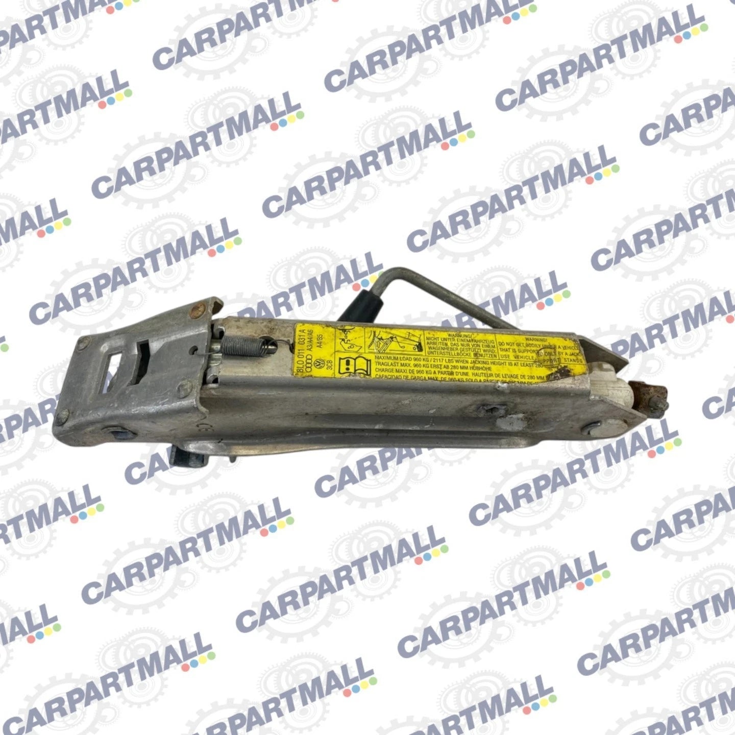 1998-2004 AUDI A6 98-05 VW JETTA EMERGENCY SPARE TIRE FLOOR JACK 8L0-011-031-A