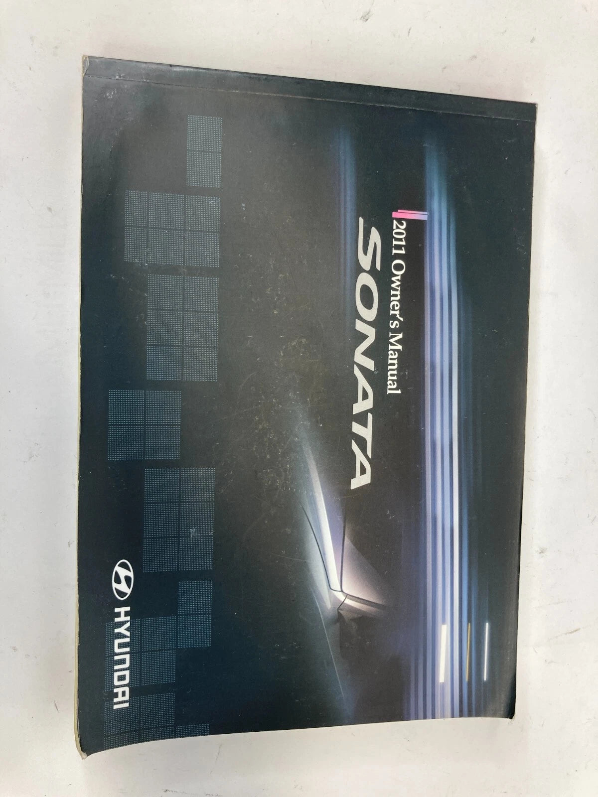 2011 HYUNDAI SONATA OWNER'S MANUAL GUIDE HANDBOOK WARRANTY INFO SET W/ CASE OEM