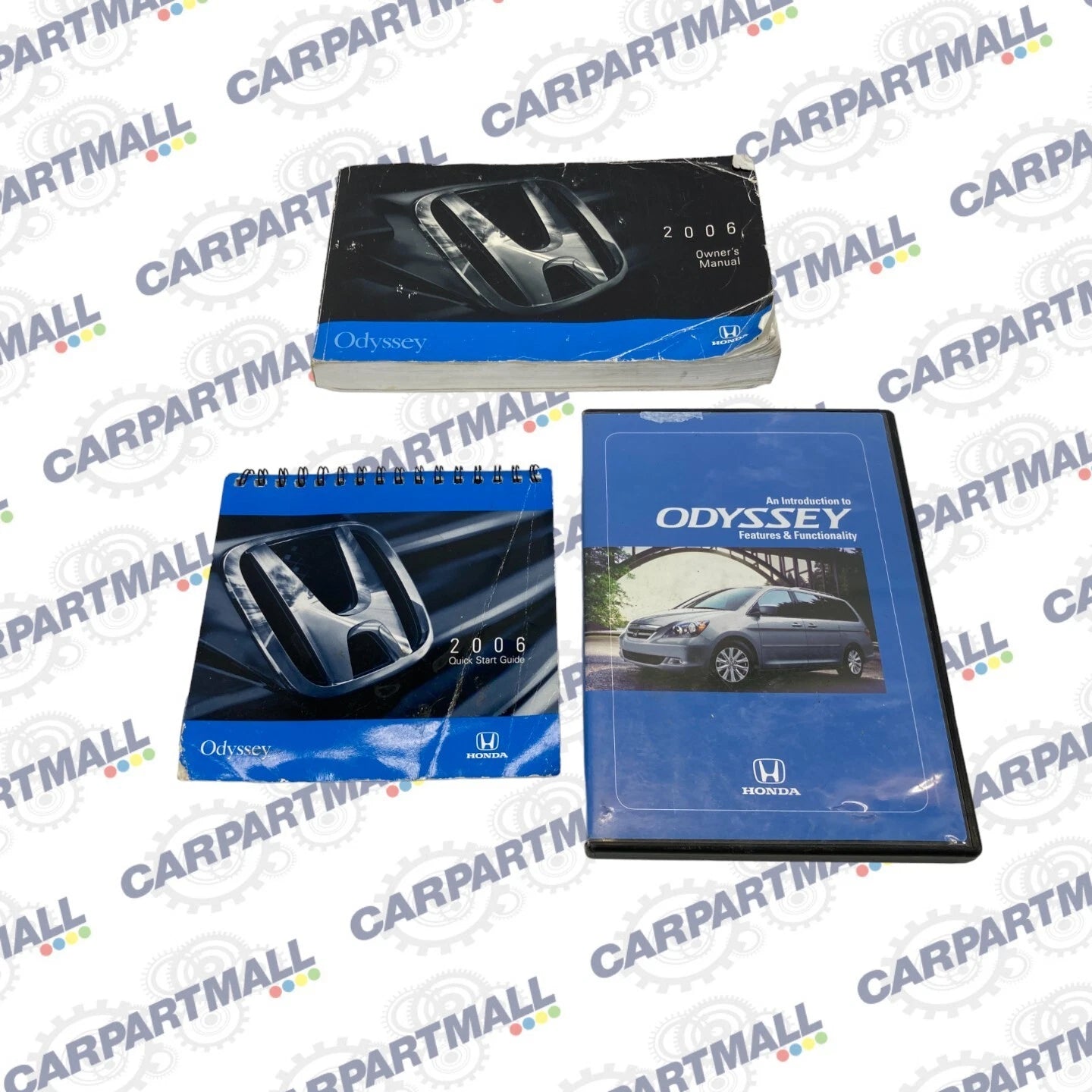 2006 06 HONDA ODYSSEY OWNERS MANUAL GUIDE BOOK INFORMATION SET OEM