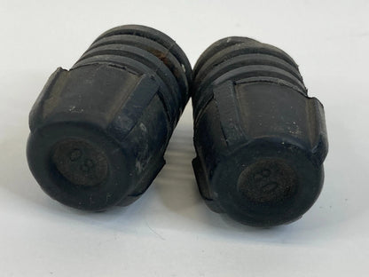 2000-2004 HONDA ODYSSEY FRONT HOOD BUMPER ADJUSTMENT CUSHION RUBBER SET PAIR OEM